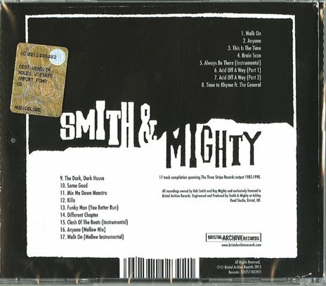 Three Stripe Collection. 1985-1990 - CD Audio di Smith & Mighty - 2
