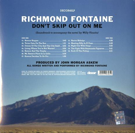 Don't Skip Out on Me - Vinile LP di Richmond Fontaine - 2