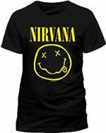 T-Shirt uomo Nirvana. Smiley