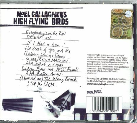Noel Gallagher's High Flying Birds - CD Audio di Noel Gallagher's High Flying Birds - 2