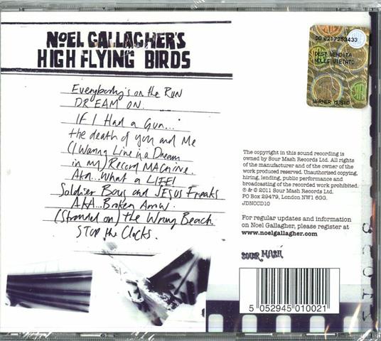 Noel Gallagher's High Flying Birds - CD Audio di Noel Gallagher's High Flying Birds - 2