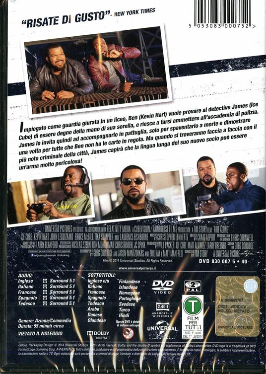 Poliziotto in prova di Tim Story - DVD - 2