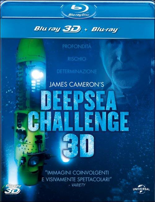 James Cameron's Deepsea Challenge 3D (Blu-ray + Blu-ray 3D) di John Bruno,Ray Quint,Andrew Wight
