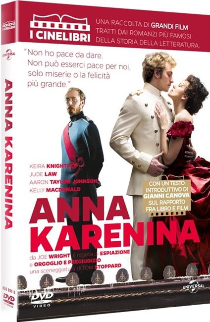 Anna Karenina<span>.</span> CineLibri di Joe Wright - DVD