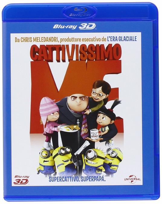 Cattivissimo Me (Blu-ray 3D) di Pierre Coffin,Chris Renaud - Blu-ray 3D