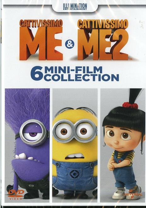 Cattivissimo Me 1 & 2. Minimovie Collection di Pierre Coffin,Chris Renaud - DVD - 2