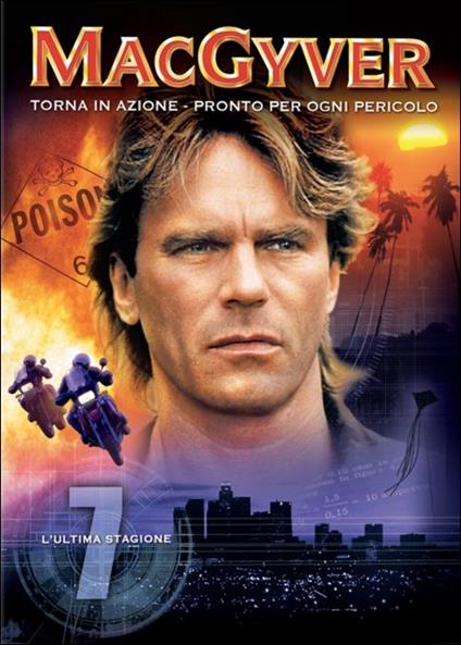 MacGyver. Stagione 7 di Charles Correll,William Gereghty,Michael Vejar - DVD