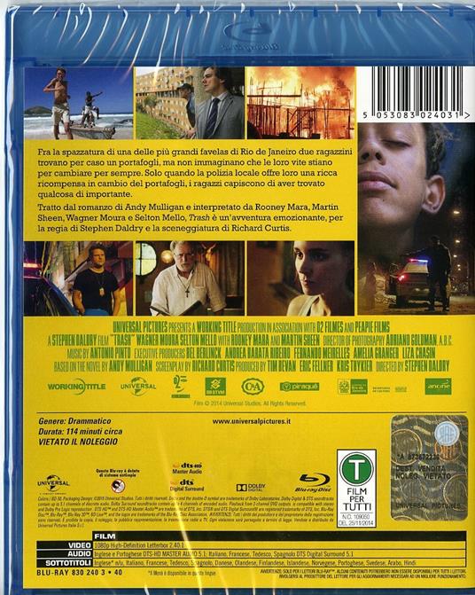 Trash di Stephen Daldry - Blu-ray - 2
