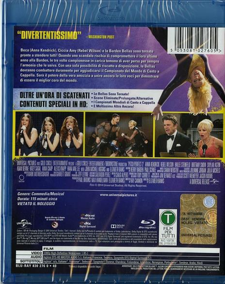 Pitch Perfect 2 di Elizabeth Banks - Blu-ray - 2