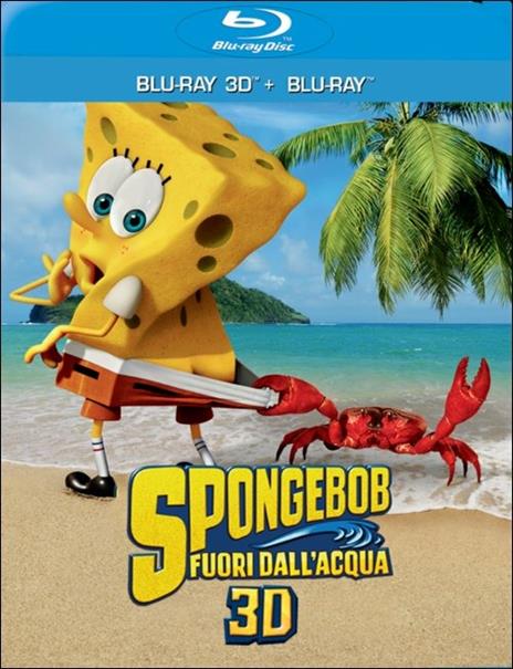 SpongeBob. Fuori dall'acqua 3D (Blu-ray + Blu-ray 3D) di Paul Tibbitt