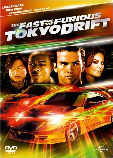 The Fast and the Furious. Tokyo Drift di Justin Lin - DVD