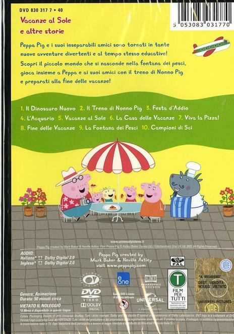 Peppa Pig. Fine delle vacanze e altre storie di Neville Astley,Mark Baker - DVD - 2