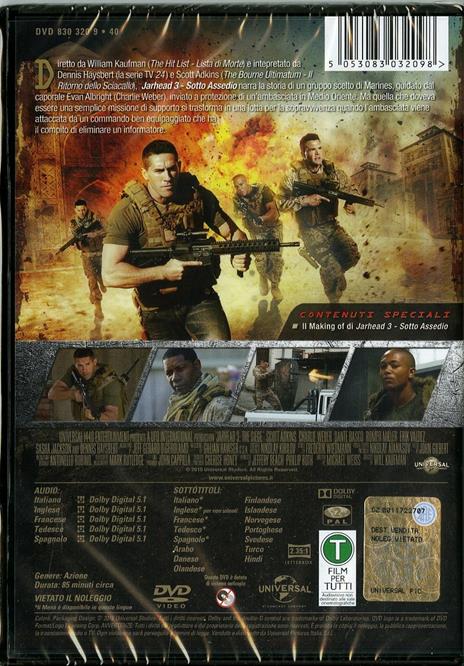 Jarhead 3. Sotto assedio di William Kaufman - DVD - 2