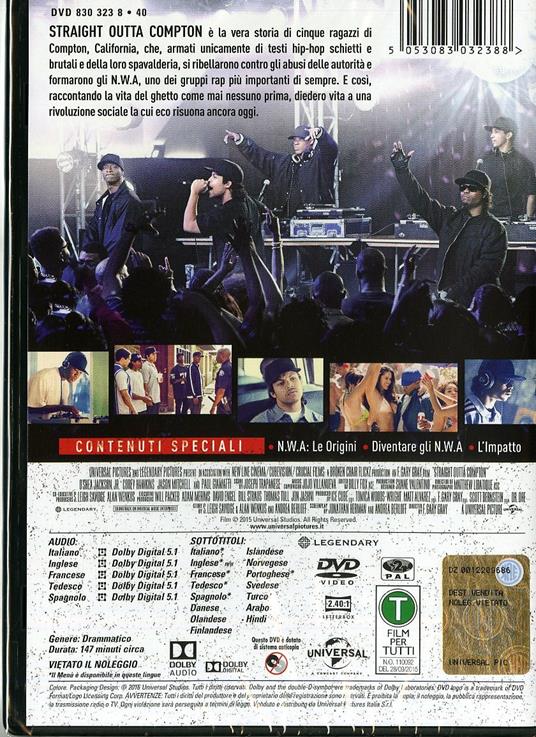 Straight Outta Compton di F. Gary Gray - DVD - 6