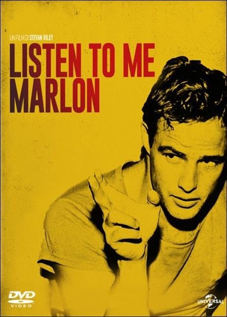 Listen to Me Marlon. Ascoltami Marlon di Stevan Riley - DVD