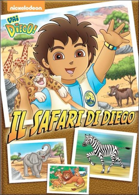 Vai Diego! Il safari di Diego di Katie McWane,Allan Jacobsen - DVD