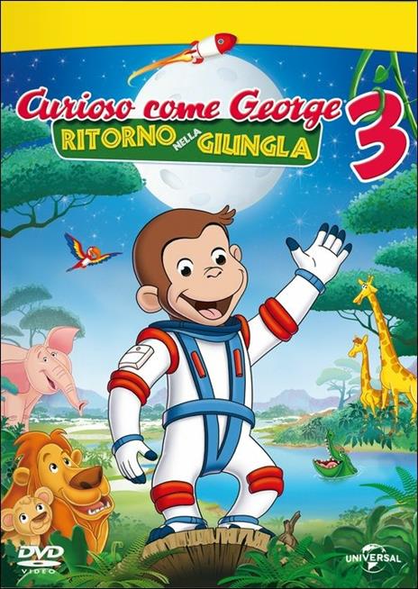 Curioso come George 3. Ritorno nella giungla (DVD) di Phil Weinstein - DVD