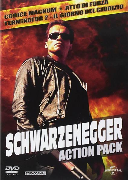 Schwarzenegger Action Pack (3 DVD) di James Cameron,John Irvin