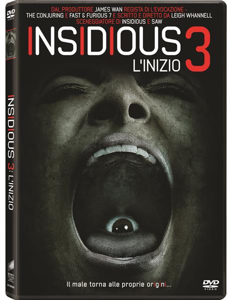 Insidious 3. L'inizio (DVD) di Leigh Whannell - DVD