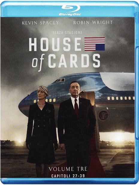 House of Cards. Stagione 3 (Serie TV ita) (4 Blu-ray) di James Foley,Carl Franklin,Allen Coulter - Blu-ray