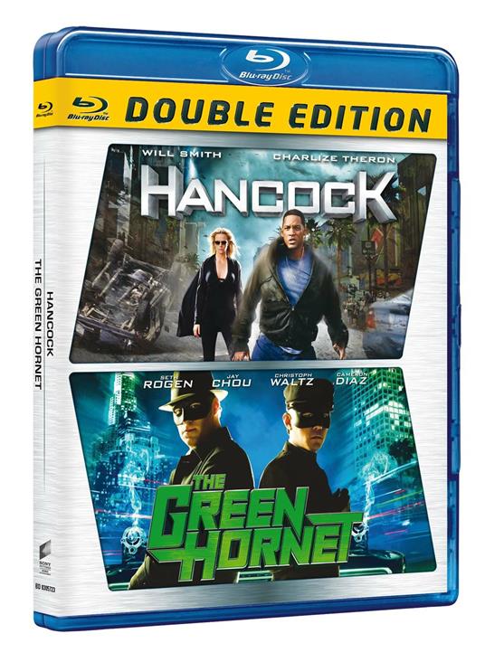 The Green Hornet - Hancock (2 Blu-ray) di Peter Berg,Michel Gondry