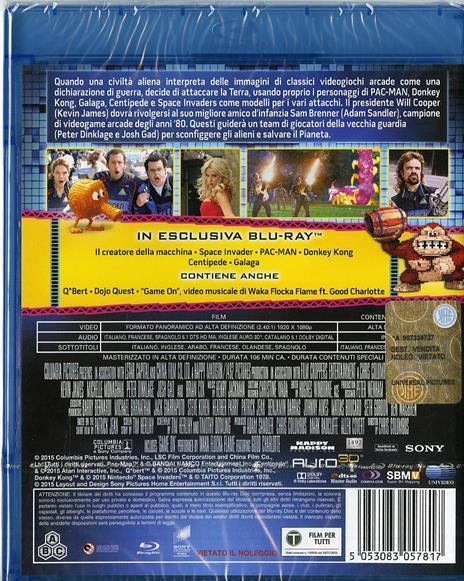 Pixels di Chris Columbus - Blu-ray - 2