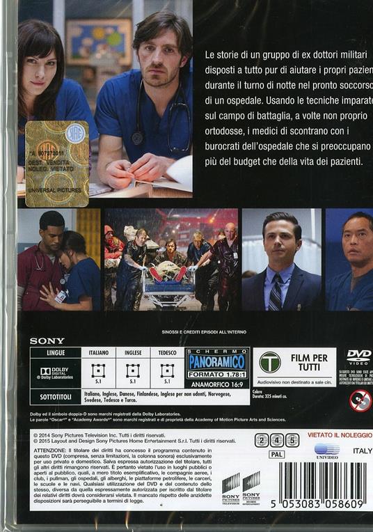 The Night Shift. Stagione 1 (2 DVD) di Eriq La Salle,David Boyd,Timothy Busfield - DVD - 2