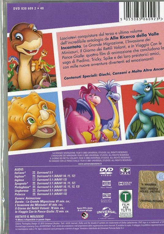 Alla ricerca della valle incantata. Collection. Vol. 3 (4 DVD) di Roy Allen Smith - DVD - 2