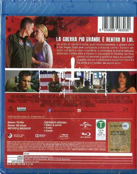 Good Kill di Andrew Niccol - Blu-ray - 2