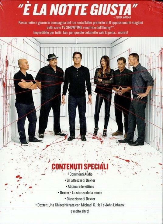 Dexter. Stagione 1 - 8 (35 DVD) di Michael Cuesta,Steve Shill,John Dahl - DVD - 3