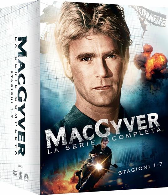 MacGyver. Stagione 1 - 7 (38 DVD) di Charles Correll,William Gereghty,Michael Vejar - DVD