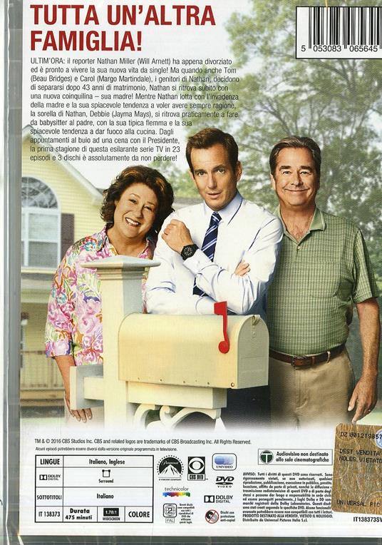The Millers. Stagione 1 (3 DVD) di James Burrows,Phill Lewis - DVD - 2