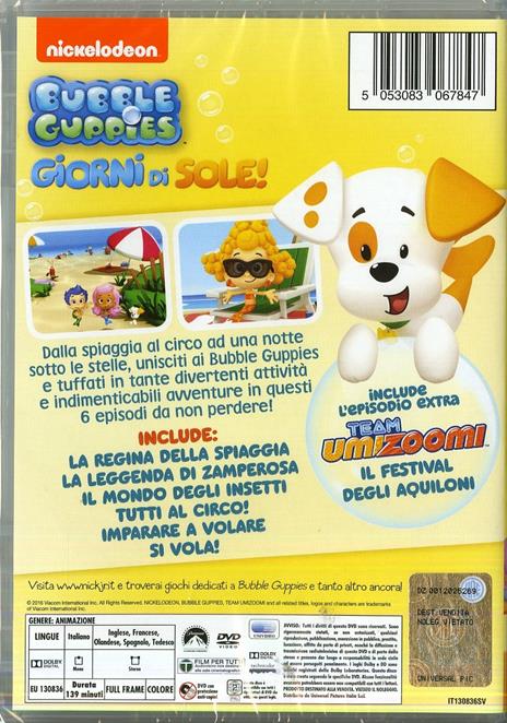 Bubble Guppies. Giorni di sole - DVD - 2