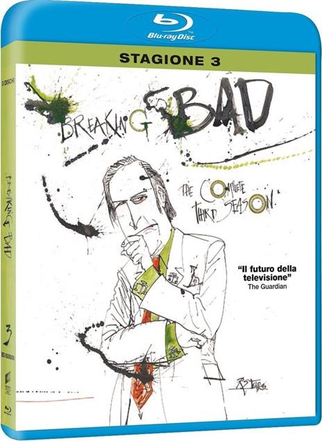 Breaking Bad. Stagione 3 (3 Blu-ray) di Bryan Cranston,Adam Bernstein,Michelle MacLaren - Blu-ray