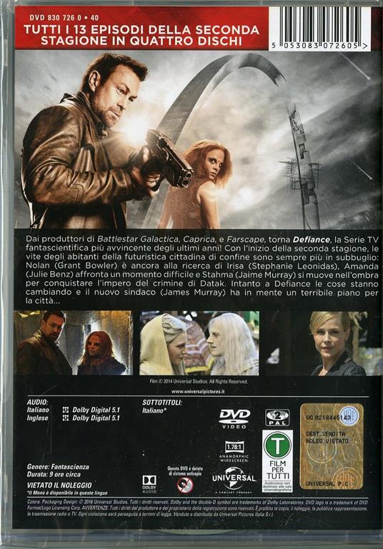 Defiance. Stagione 2 (4 DVD) di Michael Nankin,Allan Kroeker,Andy Wolk - DVD - 2