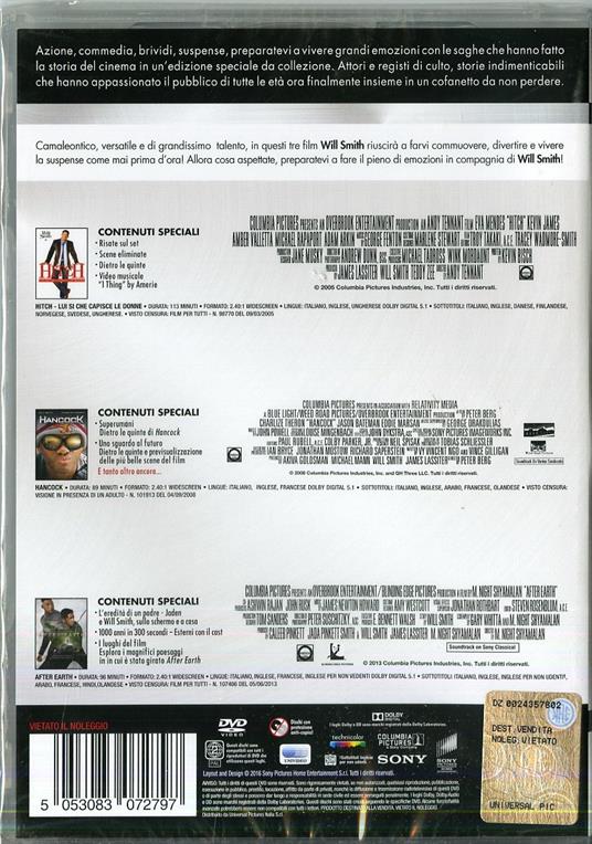 Hollywood Star. Master Collection (3 DVD) di Peter Berg,Manoj Night Shyamalan,Andy Tennant - 2