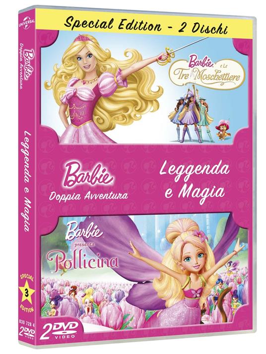 Barbie. Leggenda e magia (2 DVD) di William Lau - DVD