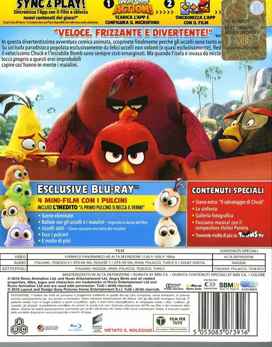 Angry Birds. Il film di Fergal Reilly,Clay Kaytis - Blu-ray - 8