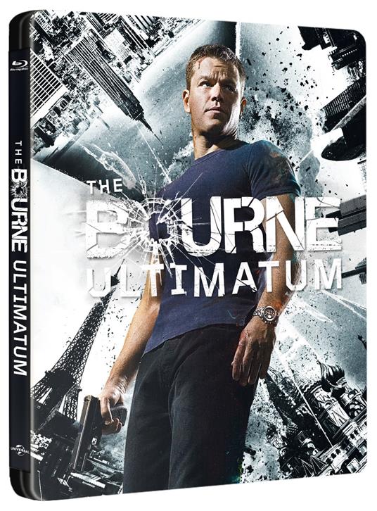 The Bourne Ultimatum. Il ritorno dello sciacallo. Con Steelbook di Paul Greengrass - Blu-ray