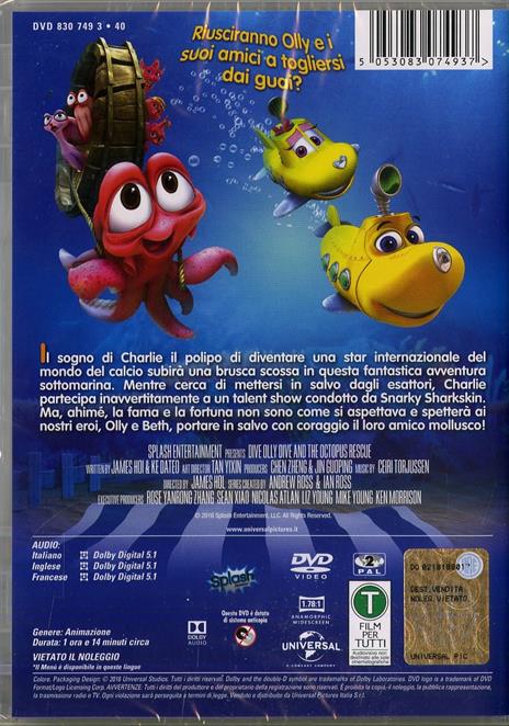 Olly il sottomarino e il salvataggio del polipo - DVD - 2