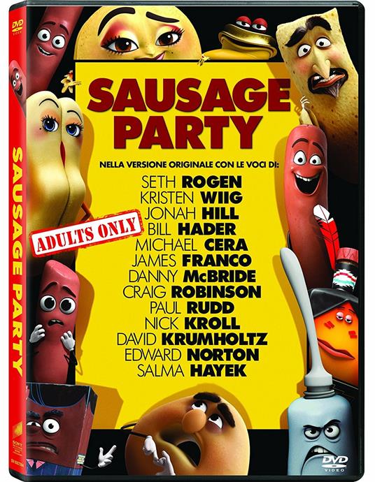 Sausage Party. Vita segreta di una salsiccia (DVD) di Greg Tiernan,Conrad Vernon - DVD