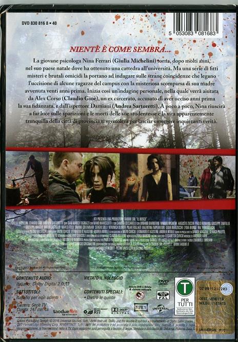 Il bosco. Stagione 1 (2 DVD) di Eros Puglielli - DVD - 2