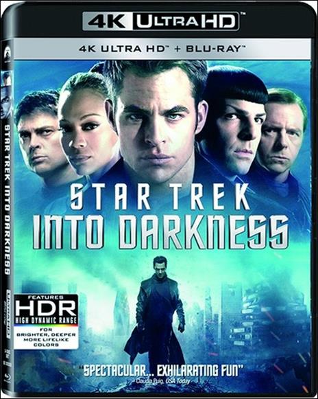 Into Darkness. Star Trek (Blu-ray + Blu-ray 4K Ultra HD) di J. J. Abrams