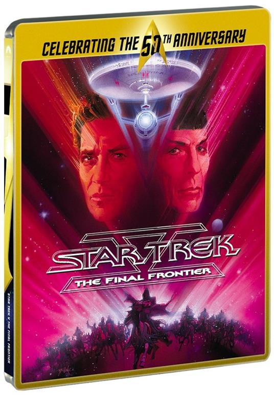 Star Trek V. L'ultima frontiera. Con Steelbook di William Shatner - Blu-ray