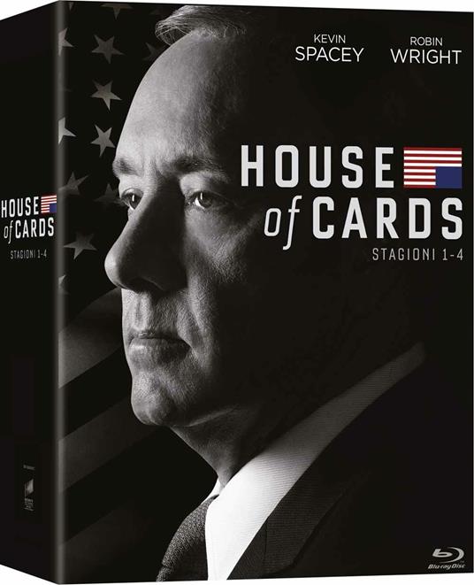 House of Cards. Stagione 1 - 4 (Serie TV ita) (16 Blu-ray) di James Foley,Carl Franklin,Allen Coulter - Blu-ray