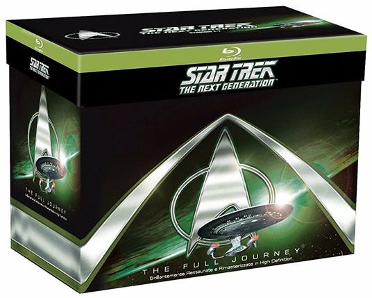 Star Trek: The Next Generation. The Full Jurney. Stagioni 1-7. Serie TV ita (41 Blu-ray) di Les Landau,Cliff Bole,Winrich Kolbe - Blu-ray