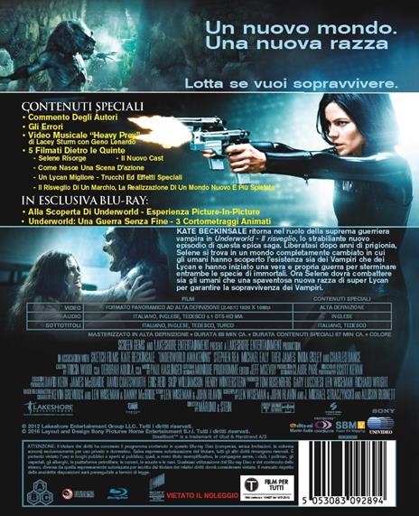 Underworld. Il risveglio di Måns Mårlind,Björn Stein - Blu-ray - 2