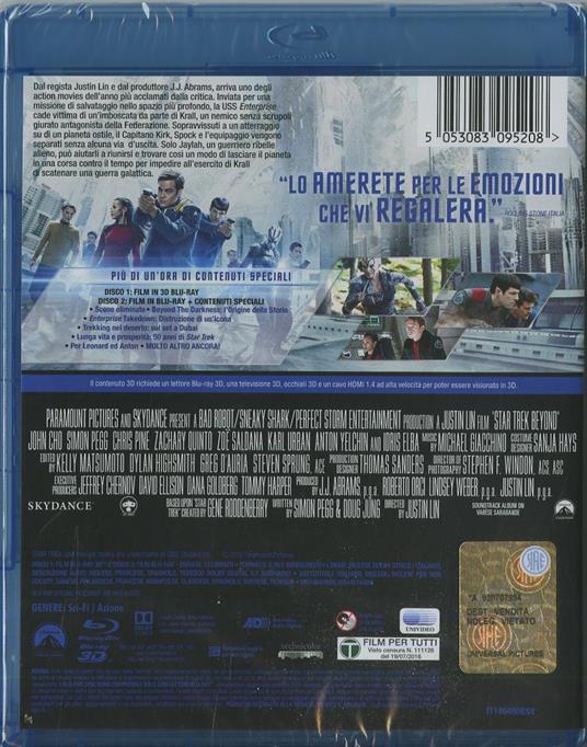 Star Trek Beyond 3D (Blu-ray + Blu-ray 3D) di Justin Lin - 8