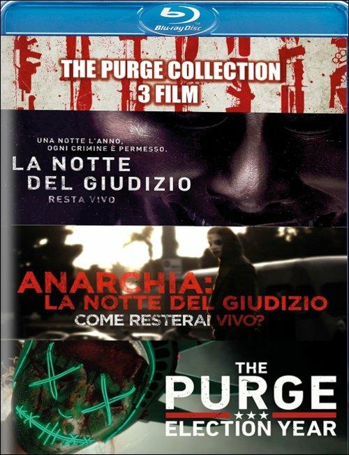 The Purge Collection. 3 film (3 Blu-ray) di James DeMonaco