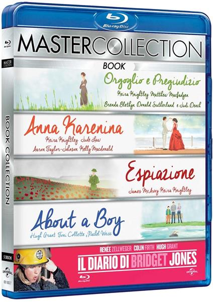 Book Master Collection (5 Blu-ray) di Chris Weitz,Paul Weitz,Joe Wright,Sharon Maguire
